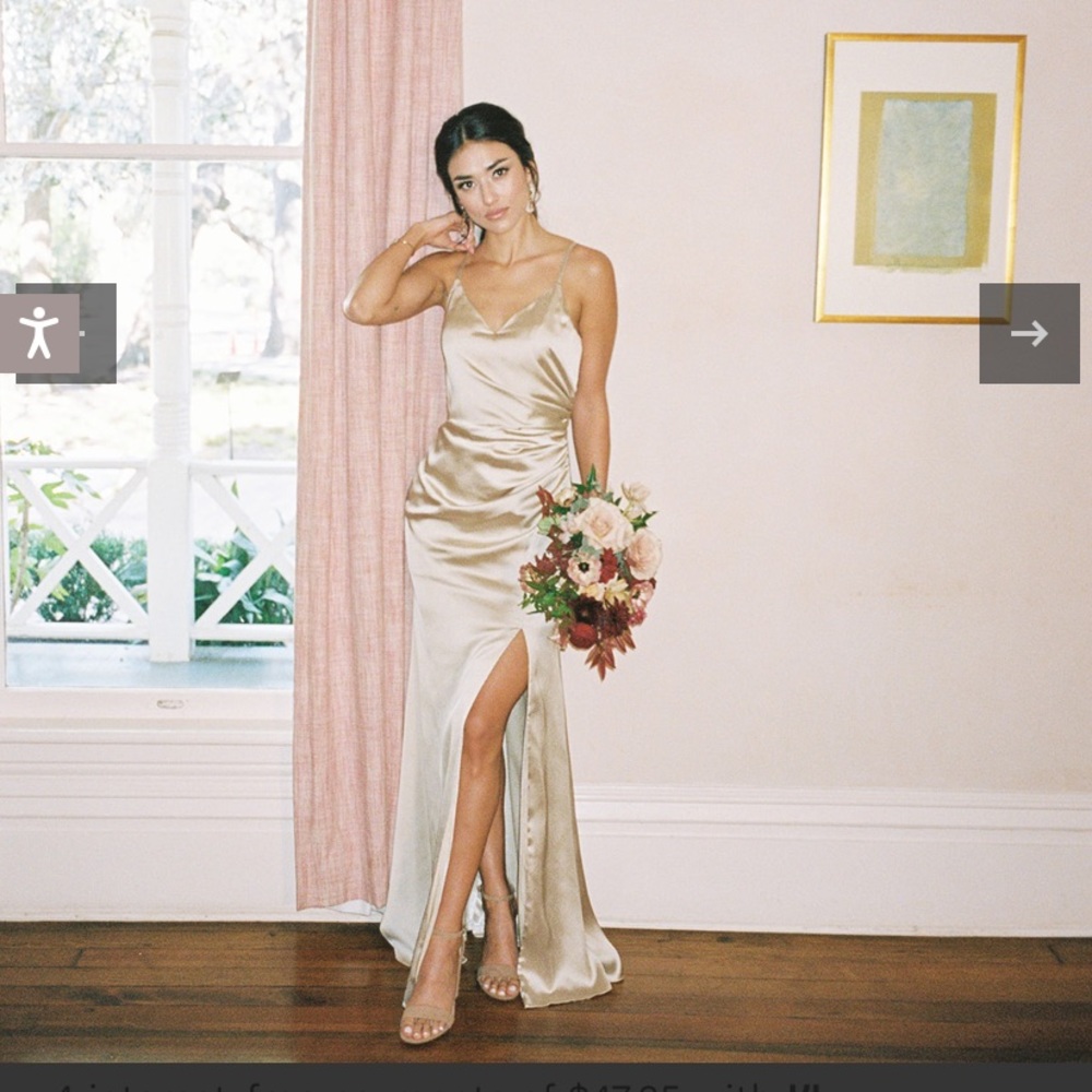 Revelry Rory Satin Dress